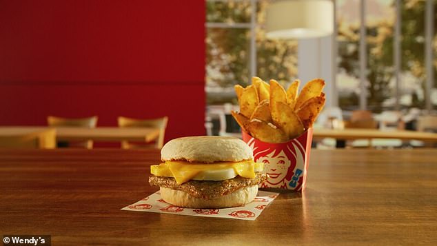 Wendy's $3 breakfast deal includes an English muffin and potatoes.