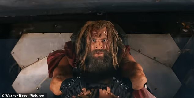 Chris Hemsworth plays the warlord leader, Dementus, who he described as 