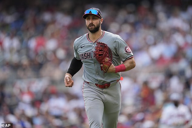 The boy's real father is Washington Nationals utility man Joey Gallo.