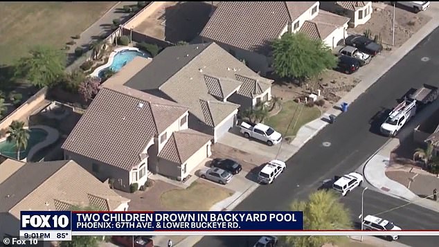 Police on Friday identified the two young children who drowned in their family's backyard pool in Phoenix, Arizona.  Valentina and Peñalapi Ruiz, 3 years old, were rushed to a hospital where they were pronounced dead.