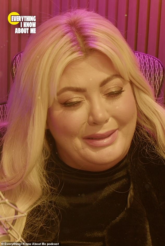 Gemma Collins broke down in tears while talking about her pregnancy termination during a candid interview on the Everything I Know About Me podcast.