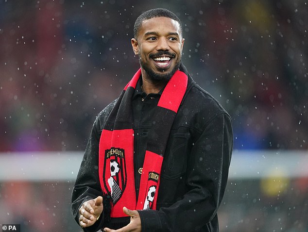 Michael B Jordan is in the process of designing a kit for Premier League club Bournemouth.