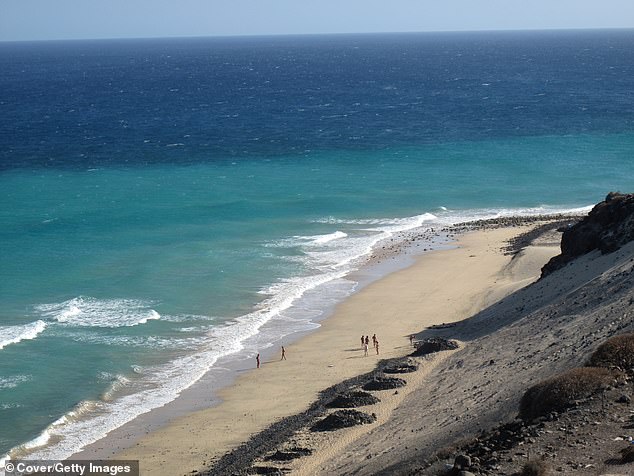 Karie's naturist resort is in Fuerteventura (above). She says: 