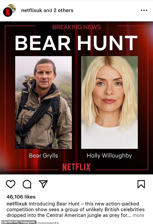 The new action-packed show will see wild expert Bear Grylls as a group of 