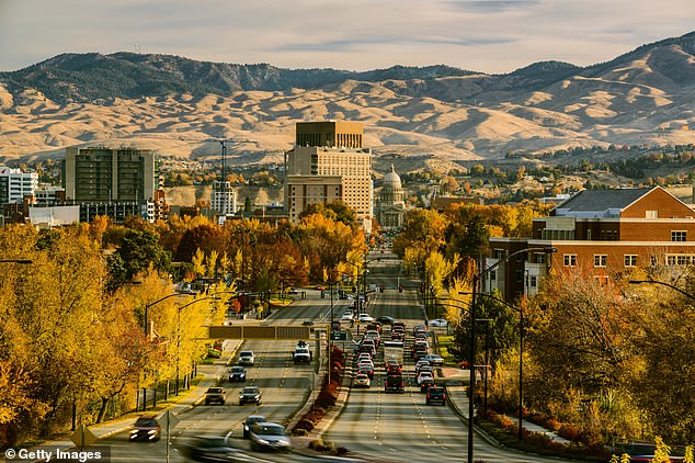 A view of downtown Boise, the largest city in Idaho with a population of more than 236,000 in 2022