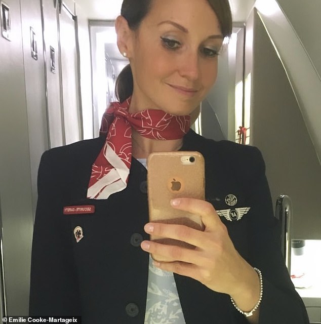 Retailer House of Fraser teamed up with Air France flight attendant Emilie Cooke-Martageix (above) and asked her to share her packing tips.