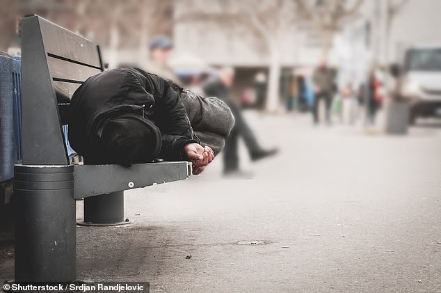 Some people said they don't like homeless people setting up on platforms or in public and appreciating architecture.