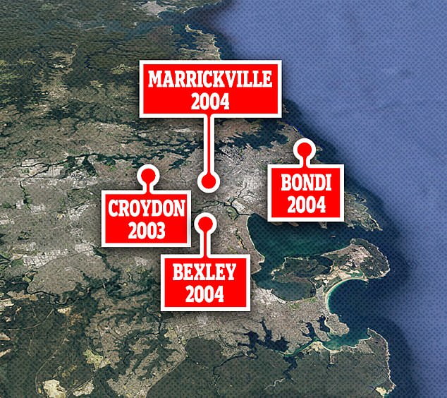 Kennedy sexually assaulted four women over four months in Sydney's inner western and eastern suburbs.