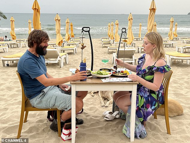 Joe and Katherine enjoyed a Bulgarian beach holiday;  They differ in that Katherine enjoys the finer things in life on vacation, while Joe likes to save.