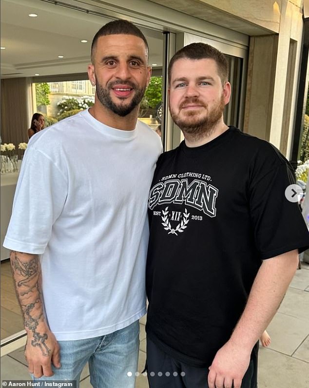 Kyle Walker and his wife Annie Kilner are said to have given a frosty reception when they attended a party at Wayne and Coleen's mansion in Cheshire over the holiday.