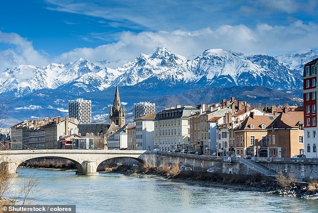 Inside the Capital of the Alps With its snow capped mountains