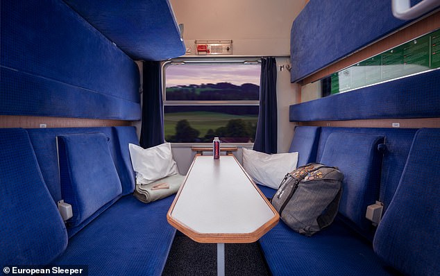 Inside the exciting new bed service from Brussels to Prague