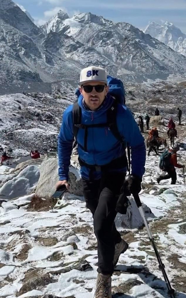 Briton Daniel Paterson has not been seen since reaching the summit of Everest last Tuesday.