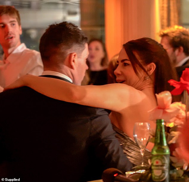 The video of the romantic moment was shared on Fitzy & Wippa's Instagram account with Kate Ritchie.