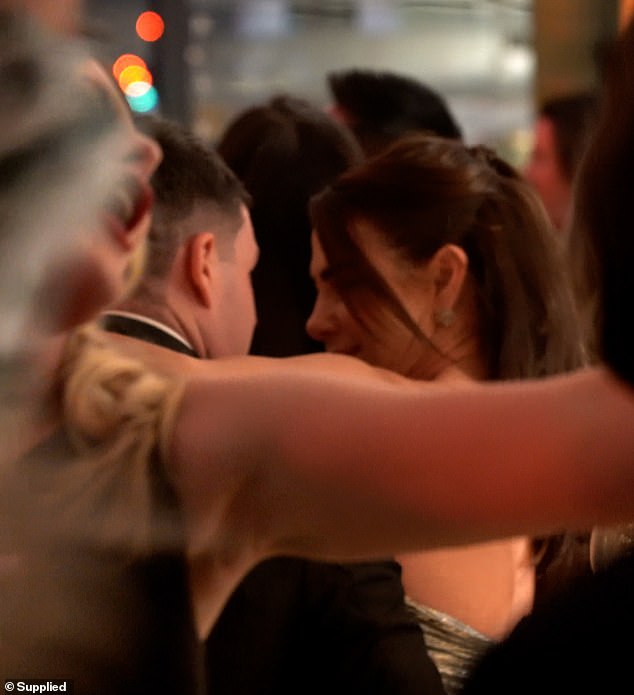 Kate was seen exchanging sweet nothings with Will on the dance floor.