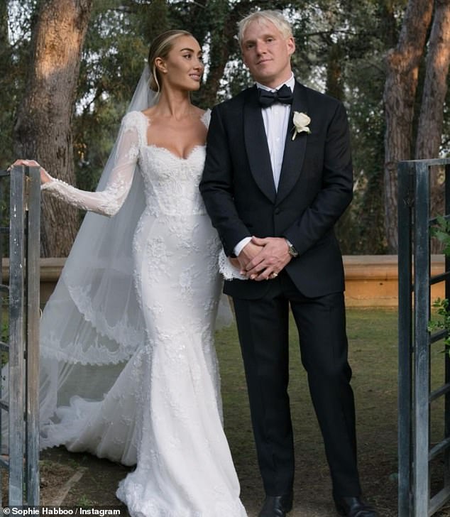 The former Made In Chelsea stars tied the knot in front of their loved ones last April at Chelsea Registry Office before traveling to Spain in May for a lavish second ceremony.