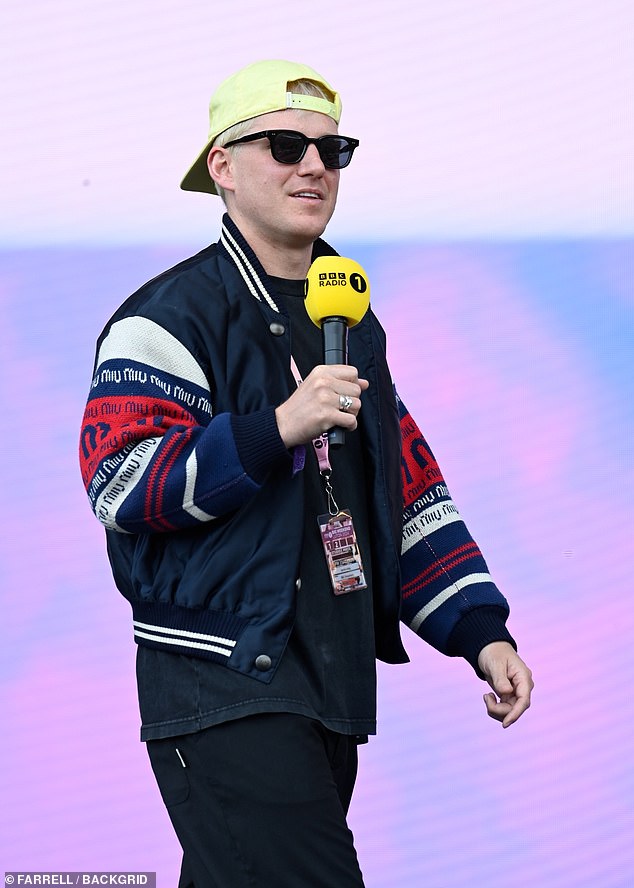 On Saturday, Jamie presented the Radio 1 Big Weekend at Stockwood Park in Luton.