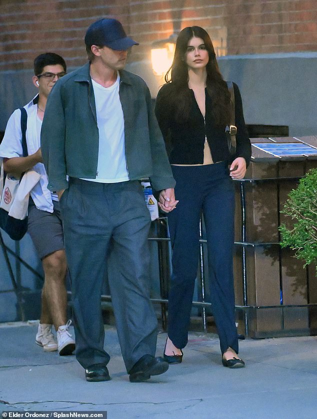 Kaia Gerber and Austin Butler are spending some time in New York City this week.  The loving couple was seen walking hand in hand through the Big Apple where the daughter of Cindy Crawford, 58, and Rande Gerber, 62, made the sidewalk their catwalk.
