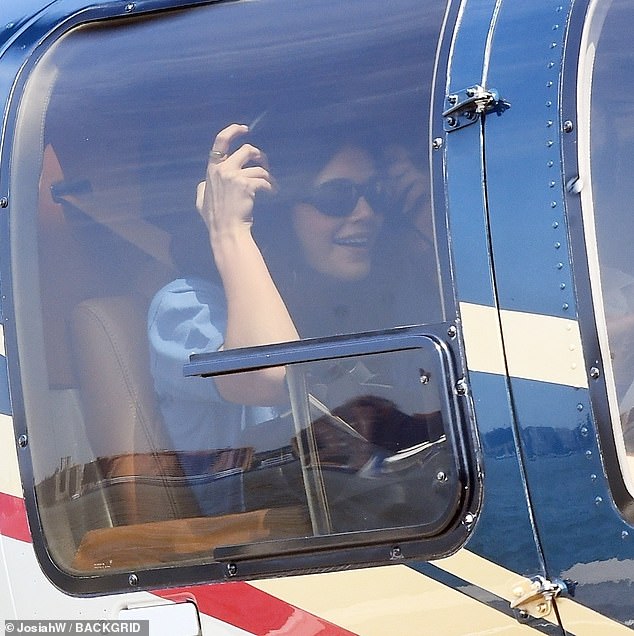 Gerber smiled as he settled into the plane.