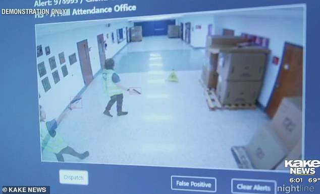 The patented counterterrorism technology has already been deployed in schools in 30 US states.