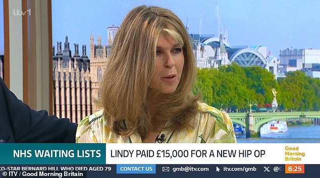 Kate Garraway has revealed she has resorted to withdrawing money from her pension to pay her late husband Derek Draper's huge healthcare bills.