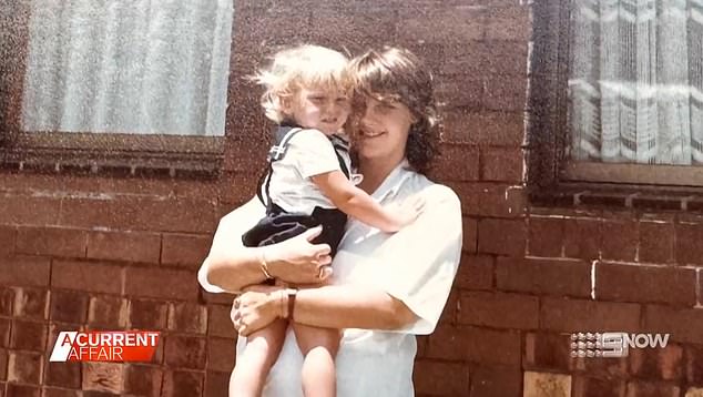 Kathryn Brewin (pictured as a child) came to Australia when she was four and has never left the country since.