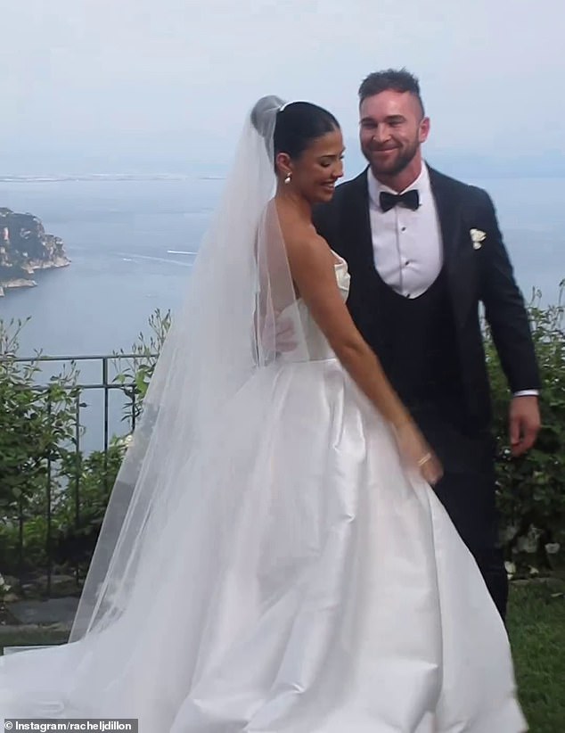 Fitness entrepreneur Tobi Pearce and his influencer fiancée Rachel Dillon tied the knot in a romantic ceremony in Italy