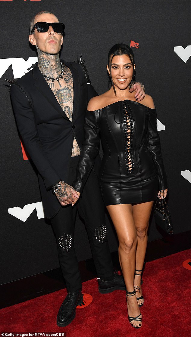 The star also said that her sister Kourtney, 45, and her husband Travis Barker, 48, 