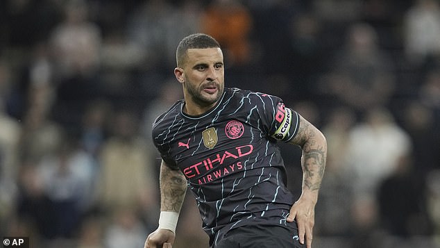 Kyle Walker admitted he spent a sleepless night before Manchester City's trip to Spurs due to 