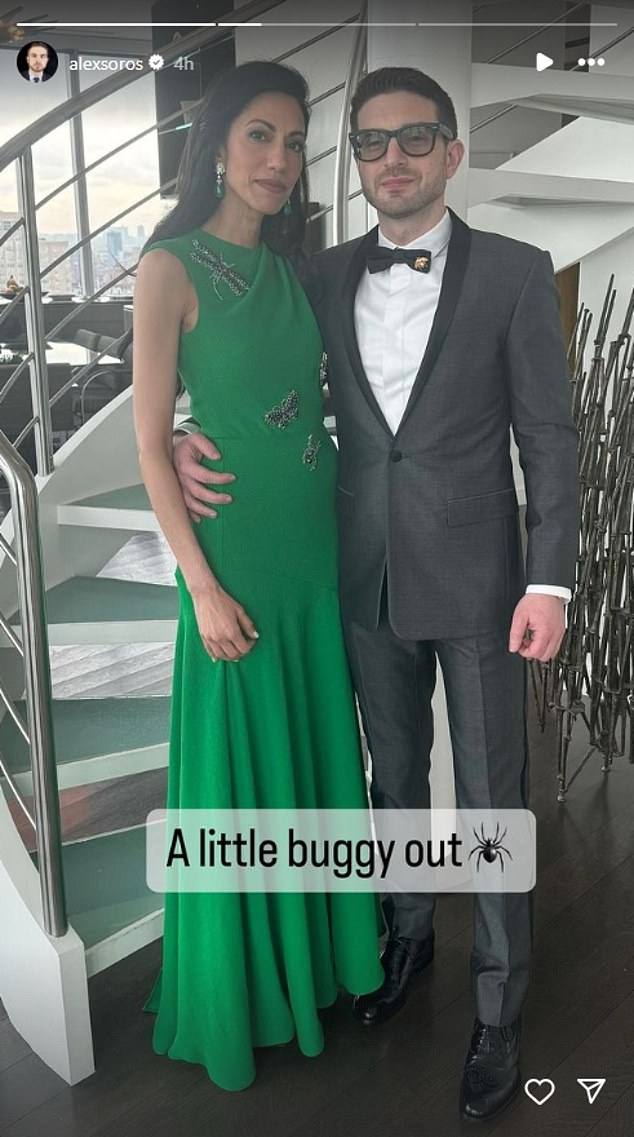 Longtime Hillary Clinton aide Huma Abedin and her new boyfriend Alex Soros made their Met Gala debut as a couple on Monday night.
