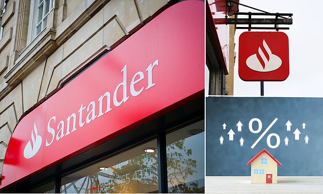 Two rate hikes in one week: Santander raises mortgage rates again tomorrow