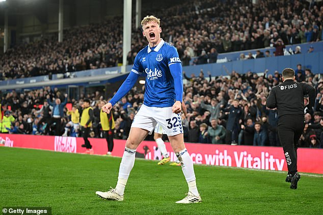 Manchester United are reportedly considering a move for Everton defender Jarrad Branthwaite.