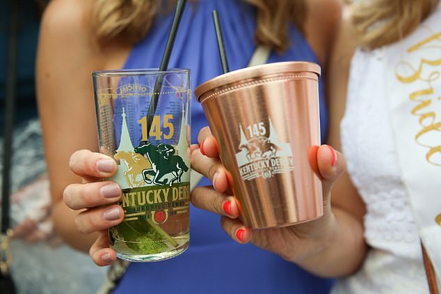 It wouldn't be a Kentucky Derby without racegoers sipping Mint Julep cocktails