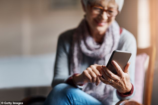 Laurie Johnson recalled an incident on CTV News about a Bank of Montreal (BMO) that her 81-year-old mother fell in love with (pictured: file photo of a woman on her phone)