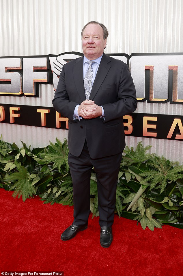 Ten's parent company, entertainment giant Paramount Global, was reportedly set to fire chief executive Bob Bakish, 60, (pictured) last week, days before a potential merger could be finalized with Skydance.