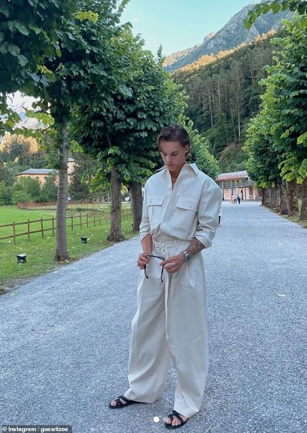 The Norwegian heir likes to delight his Instagram followers with snaps from his vacations, like this trip to Lake Como earlier this summer.