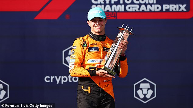 Lando Norris achieved his first victory in Formula One at the Miami Grand Prix