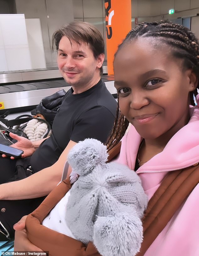 The Strictly star, 33, and her husband Marius Lepure, 41, became parents in November after their newborn was born prematurely with an infection and spent six weeks in intensive care.