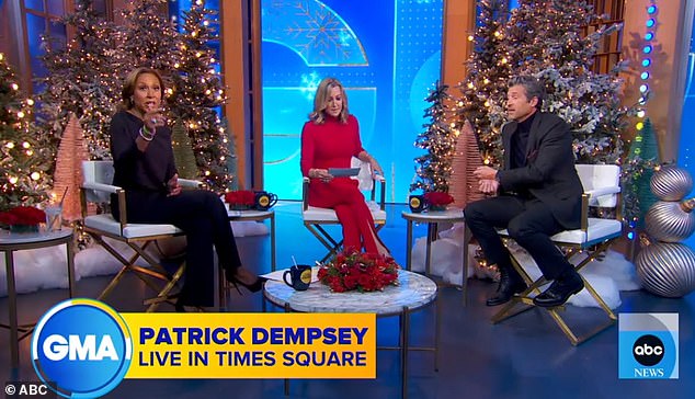 Speaking about his role at Ferrari last December on Good Morning America, Patrick admitted: 