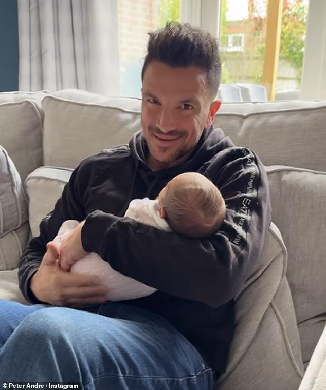 Peter Andre and his wife Emily finally decided on a name for their little daughter.