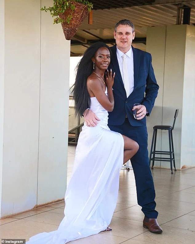 Troy Smith and his partner Tracey got married in Kenya on December 30