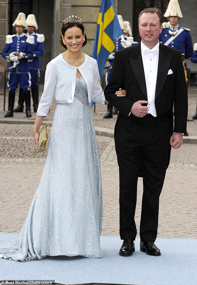 It is believed that the couple took inspiration for the nickname from Prince Gustav's ancestor, Princess Mafalda of Savoy. Above: the couple photographed in 2010.