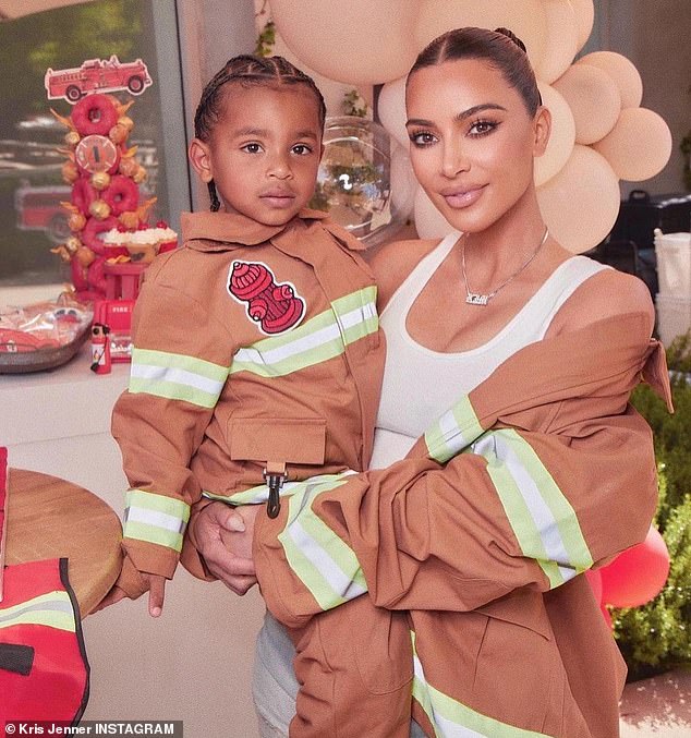 Kim Kardashian's youngest son Psalm turned five on Thursday