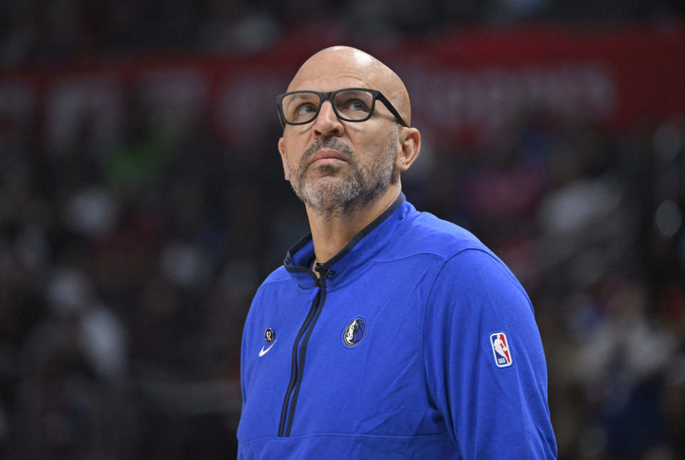 Jason Kidd is reportedly in line for an extension with the Mavericks.  (Keith Birmingham/Pasadena Star-News via Getty Images)