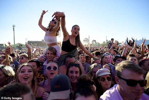 It is the latest in a long line of festivals to be scrapped this year in Australia, raising concerns about the future of live music in Australia (pictured: Groovin The Moo in 2019).