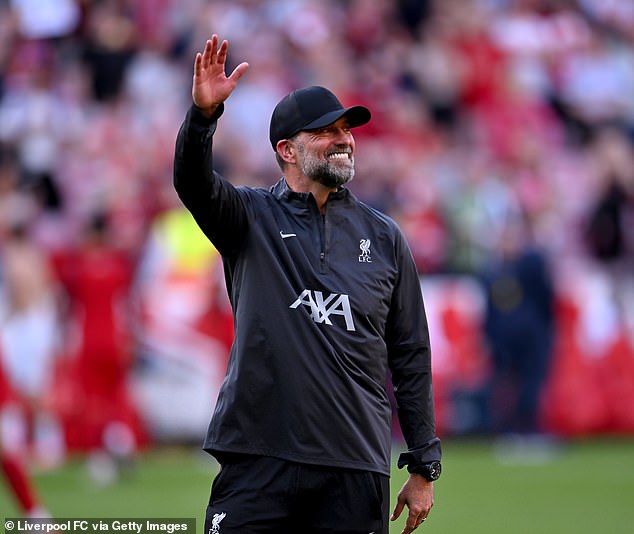 Jurgen Klopp will leave Liverpool at the end of the season with an incredible record