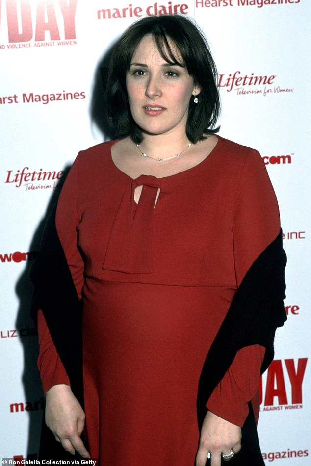 After her doctor told her she wouldn't lose weight without a pill or injection, she saw it as a personal challenge and believes she succeeded for one big reason: She loves herself, pictured in 2001.