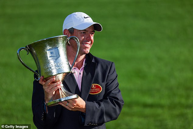 McIlroy still had his wedding ring on his finger Sunday afternoon at Quail Hollow.