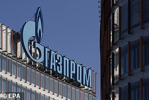 Crash: Gazprom lost £5.5bn last year as sales to Europe more than halved