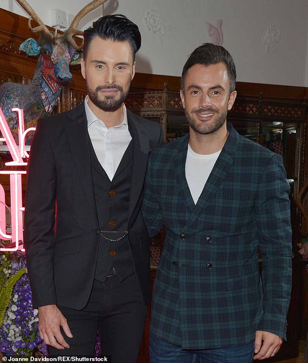 And while Rylan may host her own dating show, the star hasn't been very active in the dating world since breaking up with husband Dan Neal (right) two years ago.
